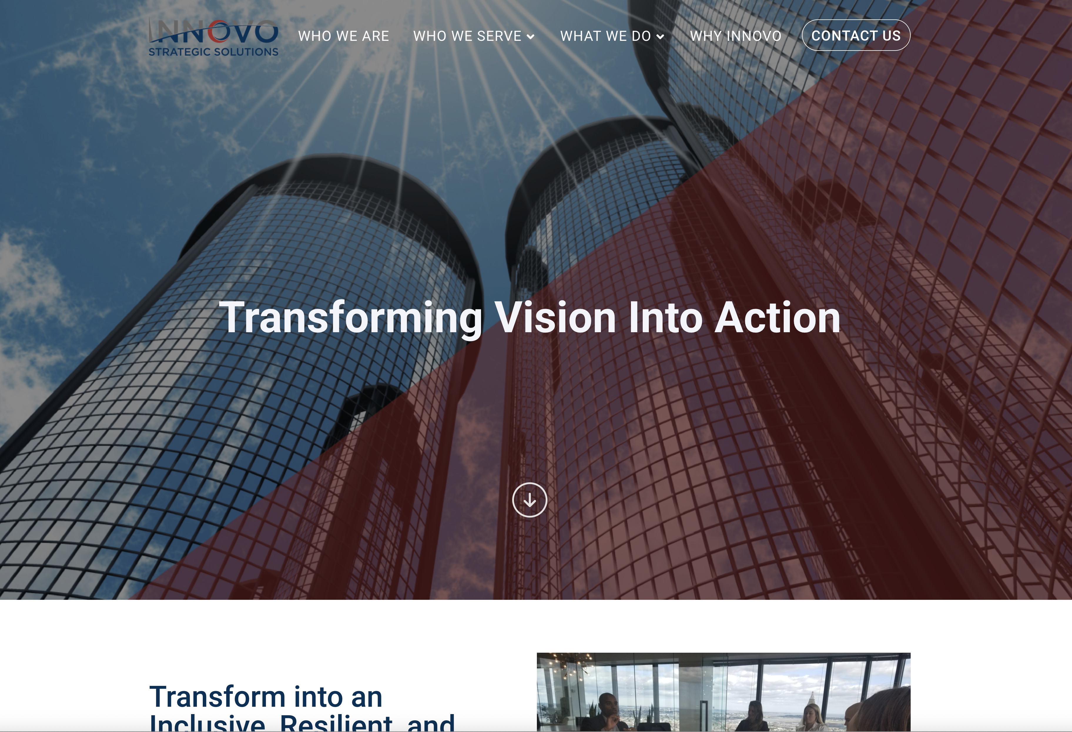 Innovo Strategic Solutions LLC Website